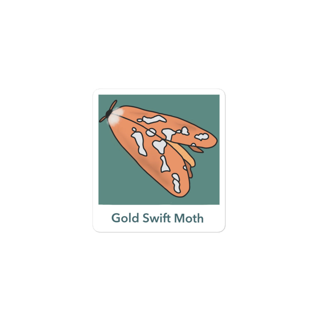 Mating Moths Sticker