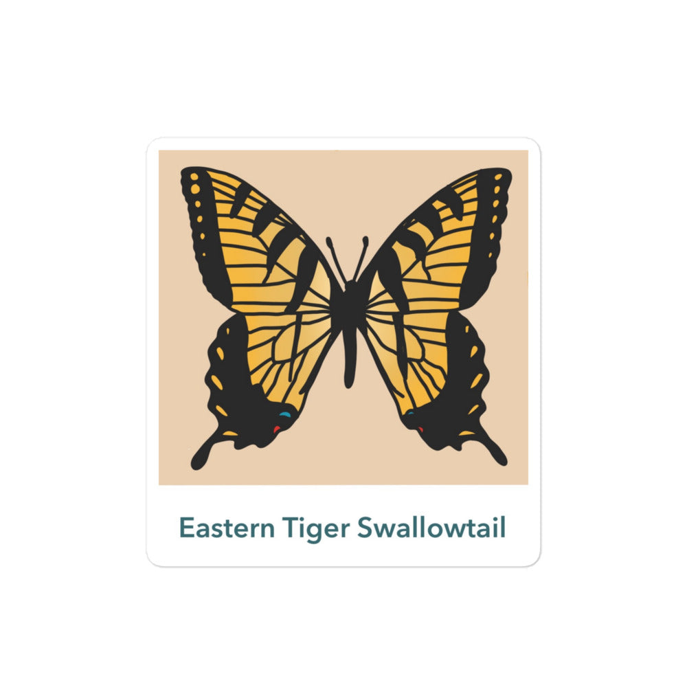 Seeing Swallowtails Sticker